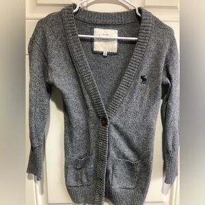 Abercrombie Grey Cardigan